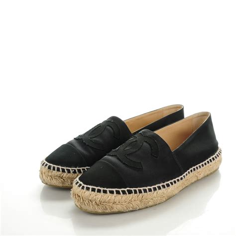 chanel canvas espadrilles buy online|chanel espadrilles black.